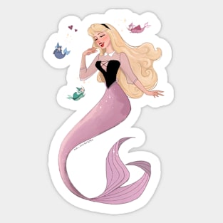 Princess Mermaid Sticker